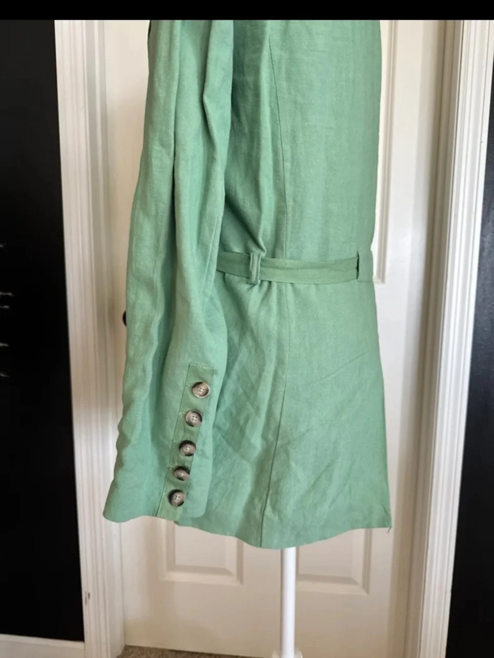 Free People Olivia Blazer in Grassland Oversized size Small - Picture 8 of 11